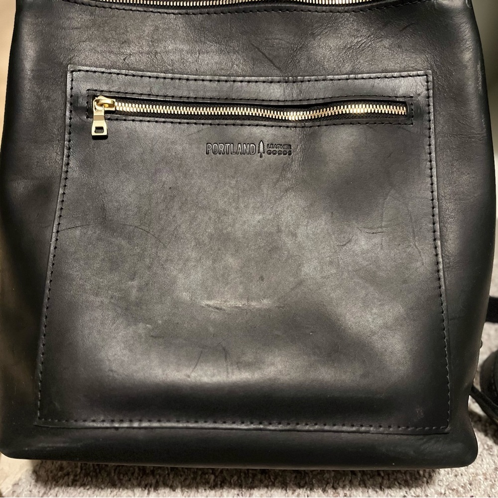 Portland Leather Goods Tote Backpack